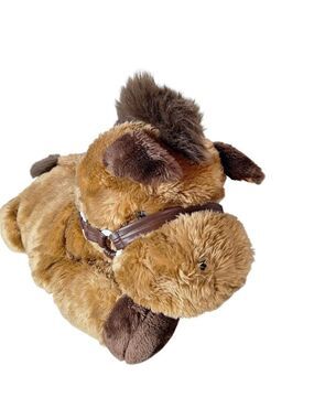 Kids of America Brown Horse Plush Jumbo Pony Western 36 Inch